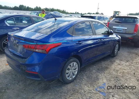 2019 Hyundai Accent Se из США, поврежденный, VIN 3KPC24A38KE050355